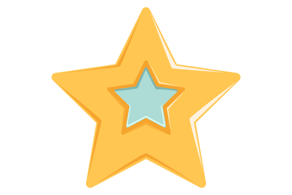 Golden Star Color Icon: Best Magic Symbol for Creative Projects