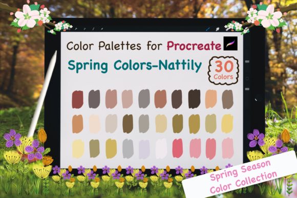 Refresh Your Artwork: Spring Color Palettes for Procreate